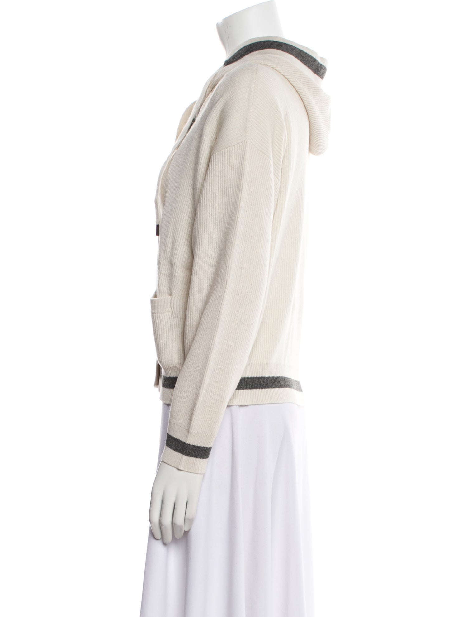 Brunello Cucinelli Cashmere Striped Sweater w/ Tags