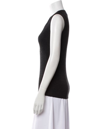 Brunello Cucinelli Wool V-Neck Top