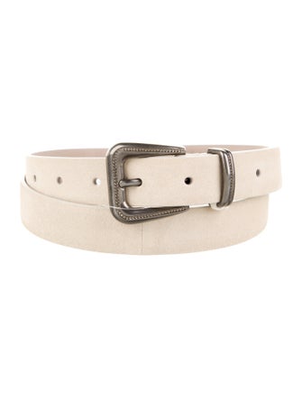 Brunello Cucinelli Skinny Leather Belt