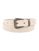 Brunello Cucinelli Skinny Leather Belt
