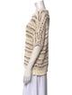 Brunello Cucinelli Striped Scoop Neck Top