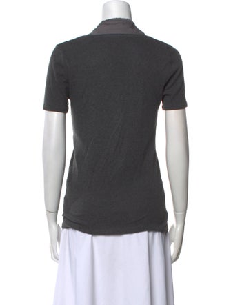 Brunello Cucinelli Scoop Neck Short Sleeve T-Shirt