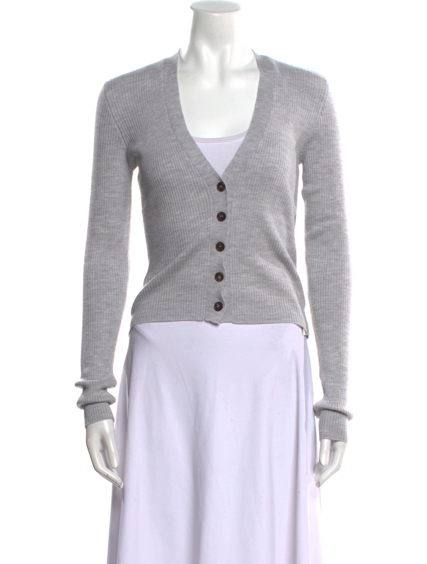 Brunello Cucinelli Virgin Wool V-Neck Sweater