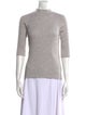 Brunello Cucinelli Virgin Wool Mock Neck Sweater