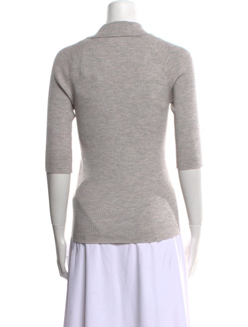 Brunello Cucinelli Virgin Wool Mock Neck Sweater