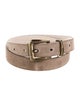Brunello Cucinelli Skinny Suede Belt