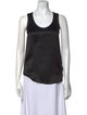 Brunello Cucinelli Silk Scoop Neck Top