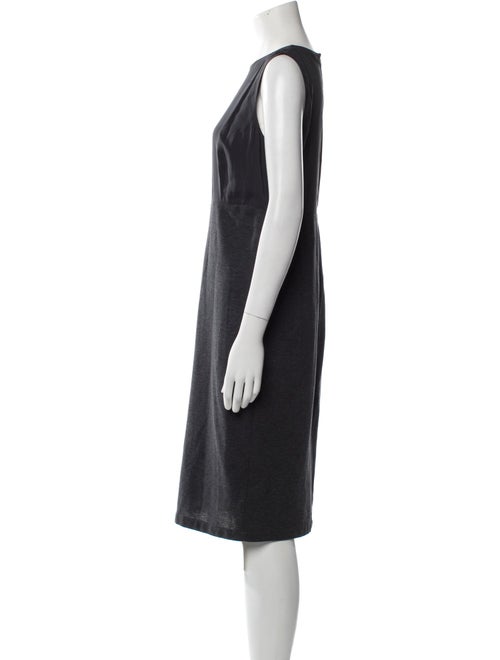 Brunello Cucinelli Crew Neck Knee-Length Dress