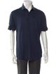 Brunello Cucinelli Silk Short Sleeve Shirt