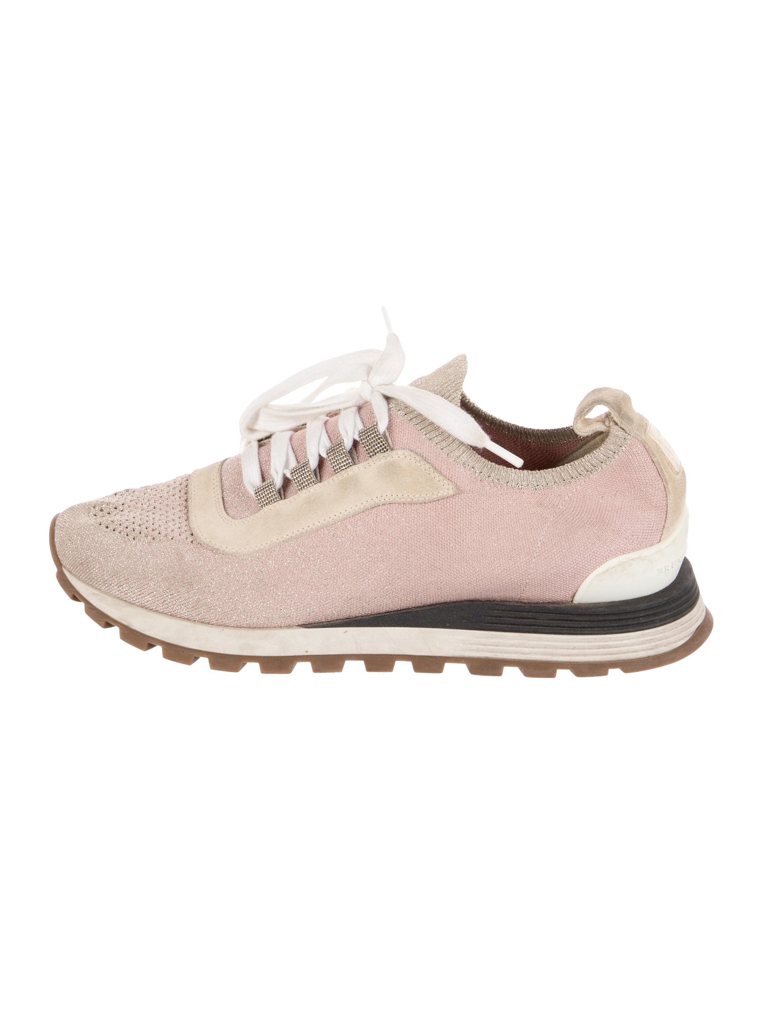 Brunello Cucinelli Monili Glitter Accents Sneakers