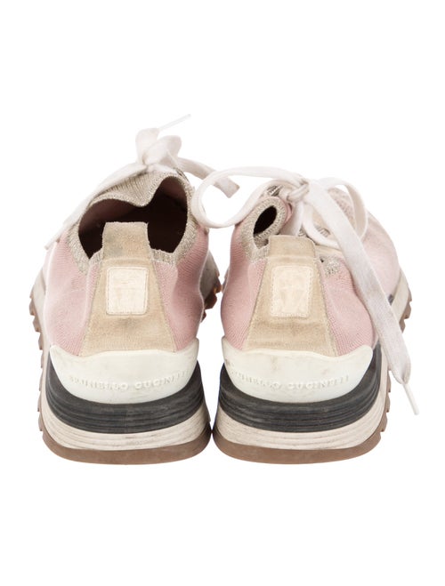 Brunello Cucinelli Monili Glitter Accents Sneakers