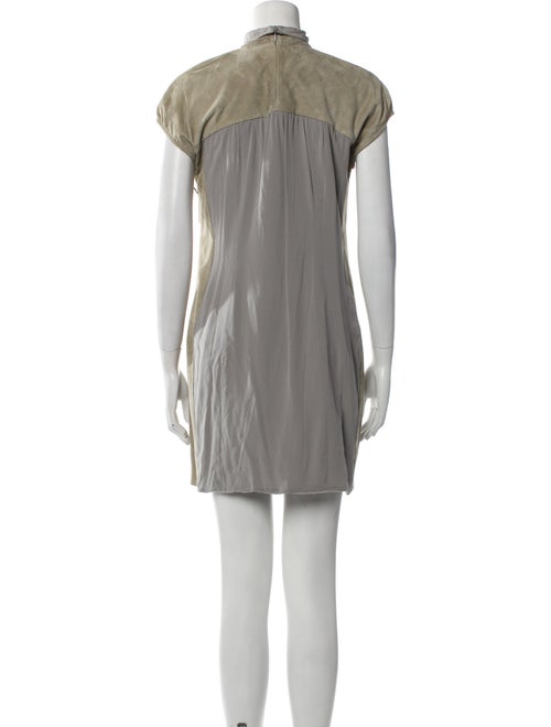 Brunello Cucinelli Suede Mini Dress
