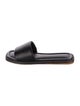 Brunello Cucinelli Monili Leather Slides