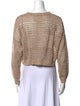 Brunello Cucinelli Linen Crew Neck Sweater