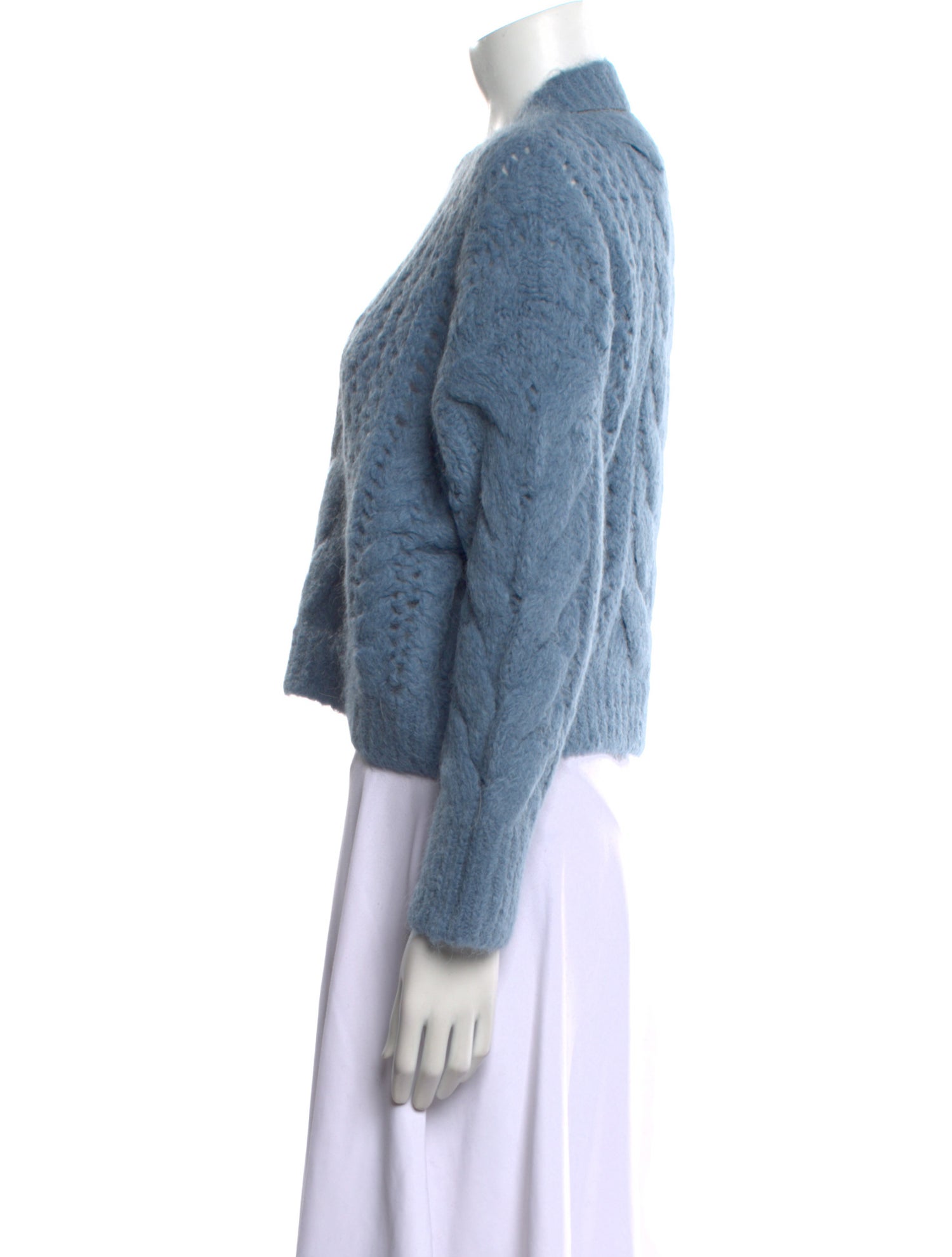 Brunello Cucinelli Alpaca V-Neck Sweater