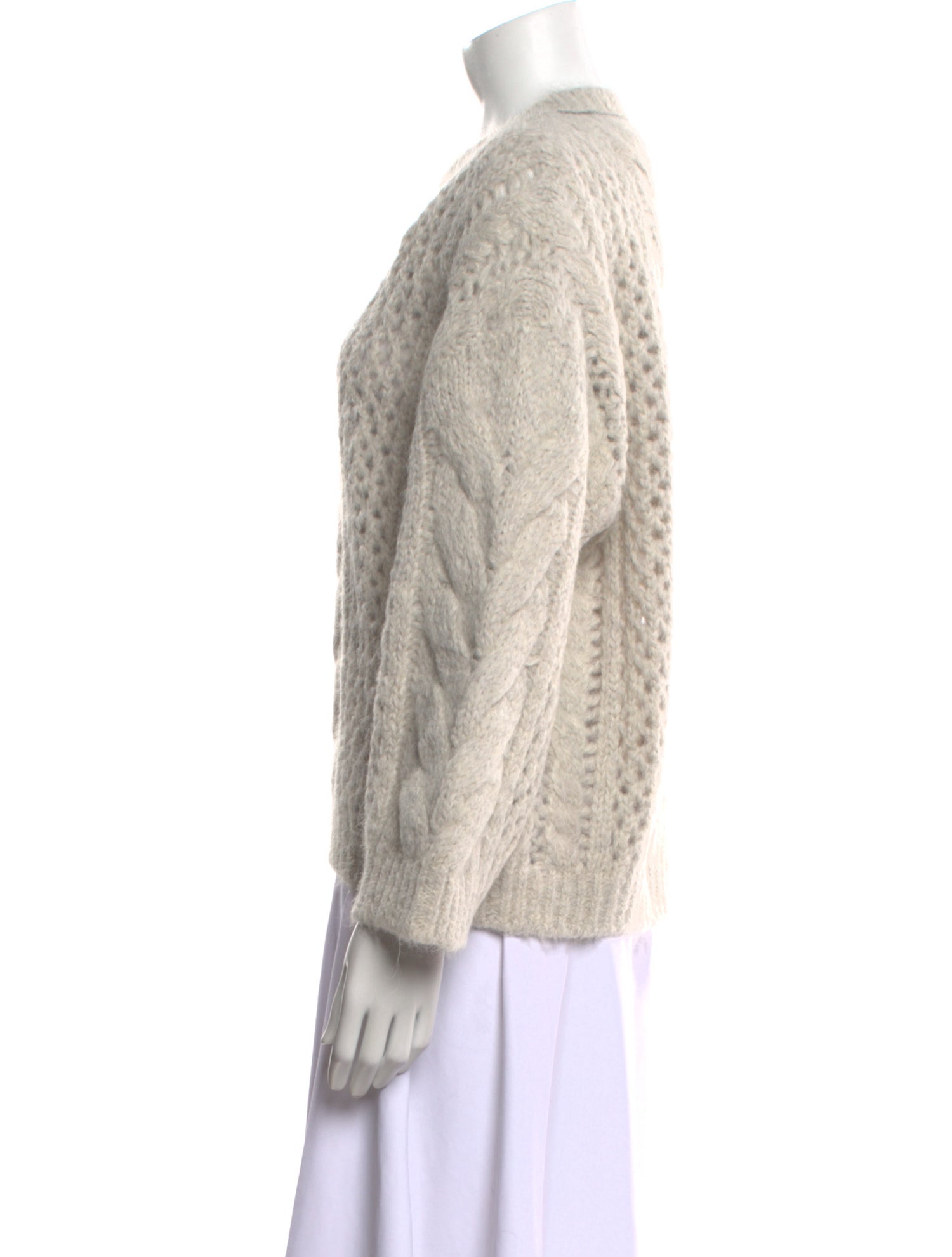 Brunello Cucinelli Alpaca Crew Neck Sweater