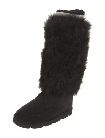 Brunello Cucinelli Suede Rain Boots