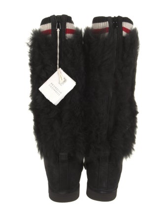 Brunello Cucinelli Suede Rain Boots