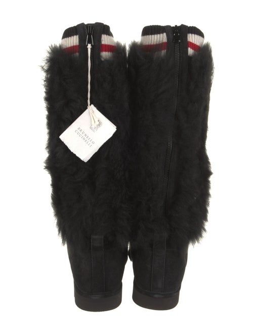 Brunello Cucinelli Suede Rain Boots