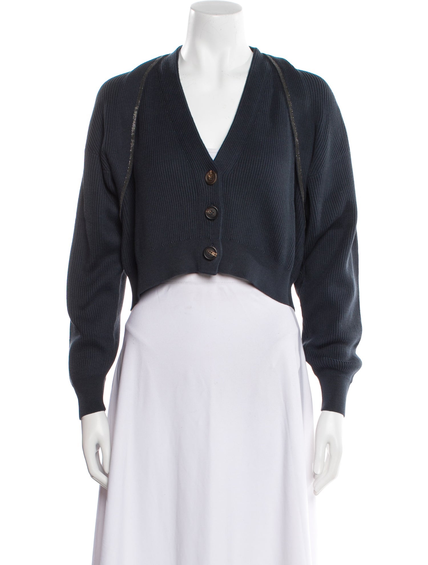 Brunello Cucinelli V-Neck Sweater w/ Tags