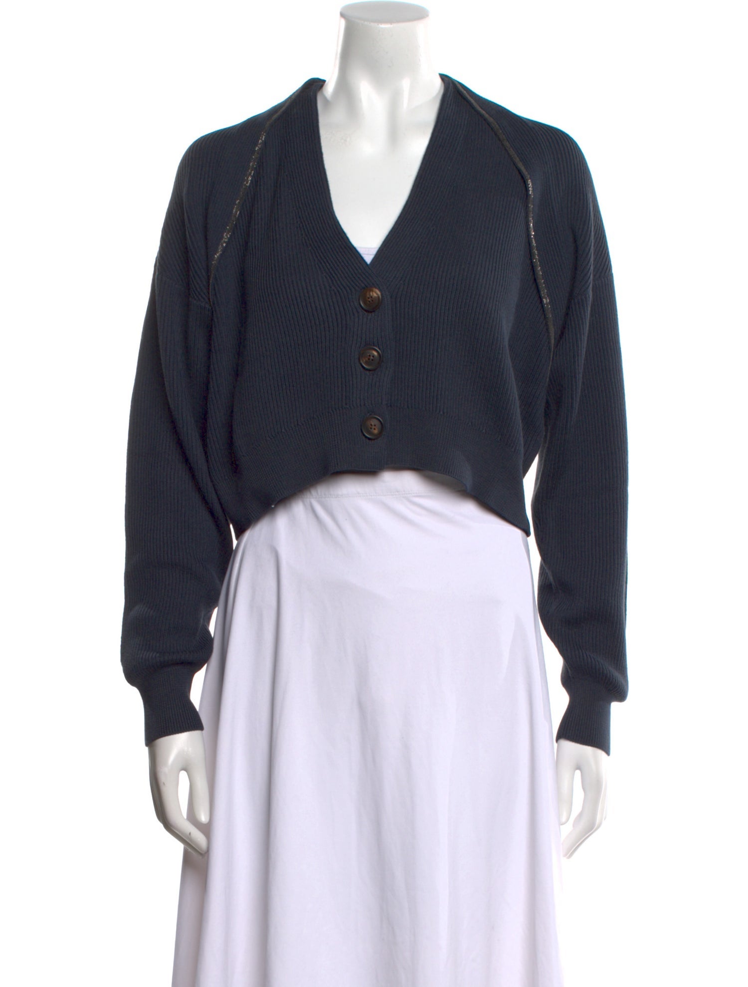 Brunello Cucinelli V-Neck Sweater w/ Tags