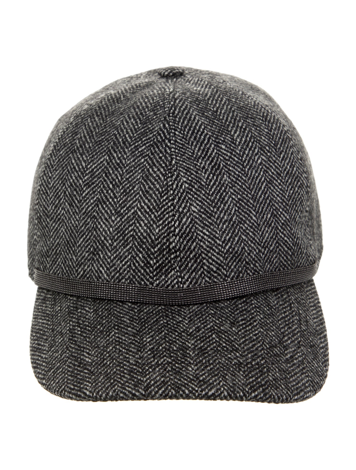 Brunello Cucinelli Patterned Wool Baseball Hat