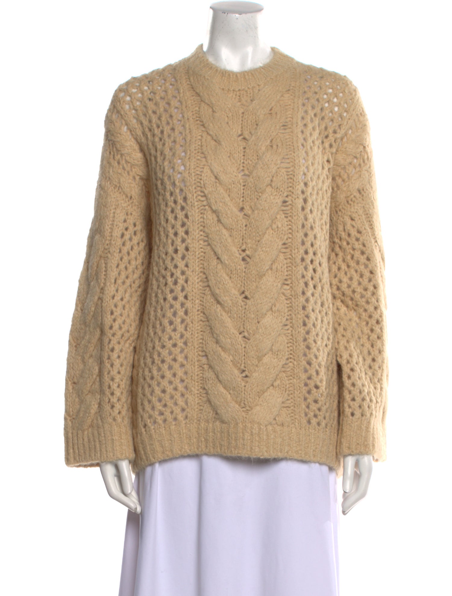 Brunello Cucinelli Alpaca Crew Neck Sweater