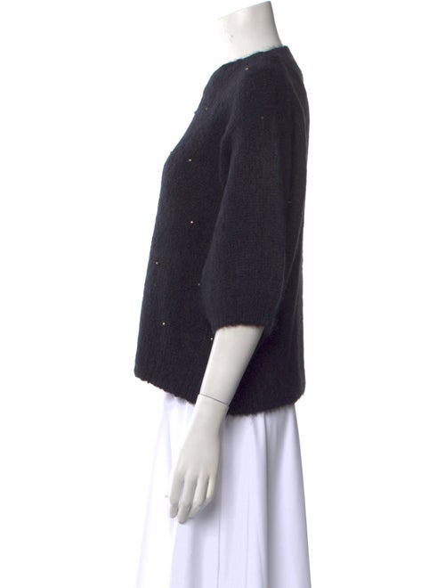 Brunello Cucinelli Alpaca Crew Neck Sweater