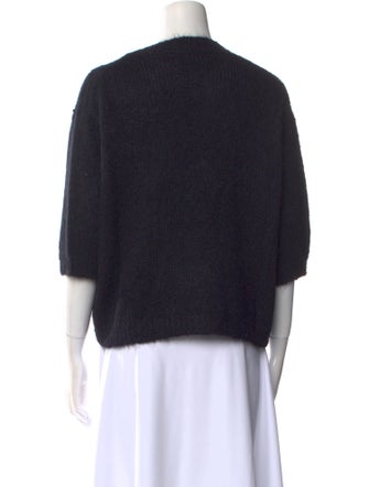 Brunello Cucinelli Alpaca Crew Neck Sweater