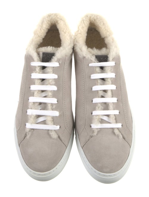 Brunello Cucinelli Suede Sneakers