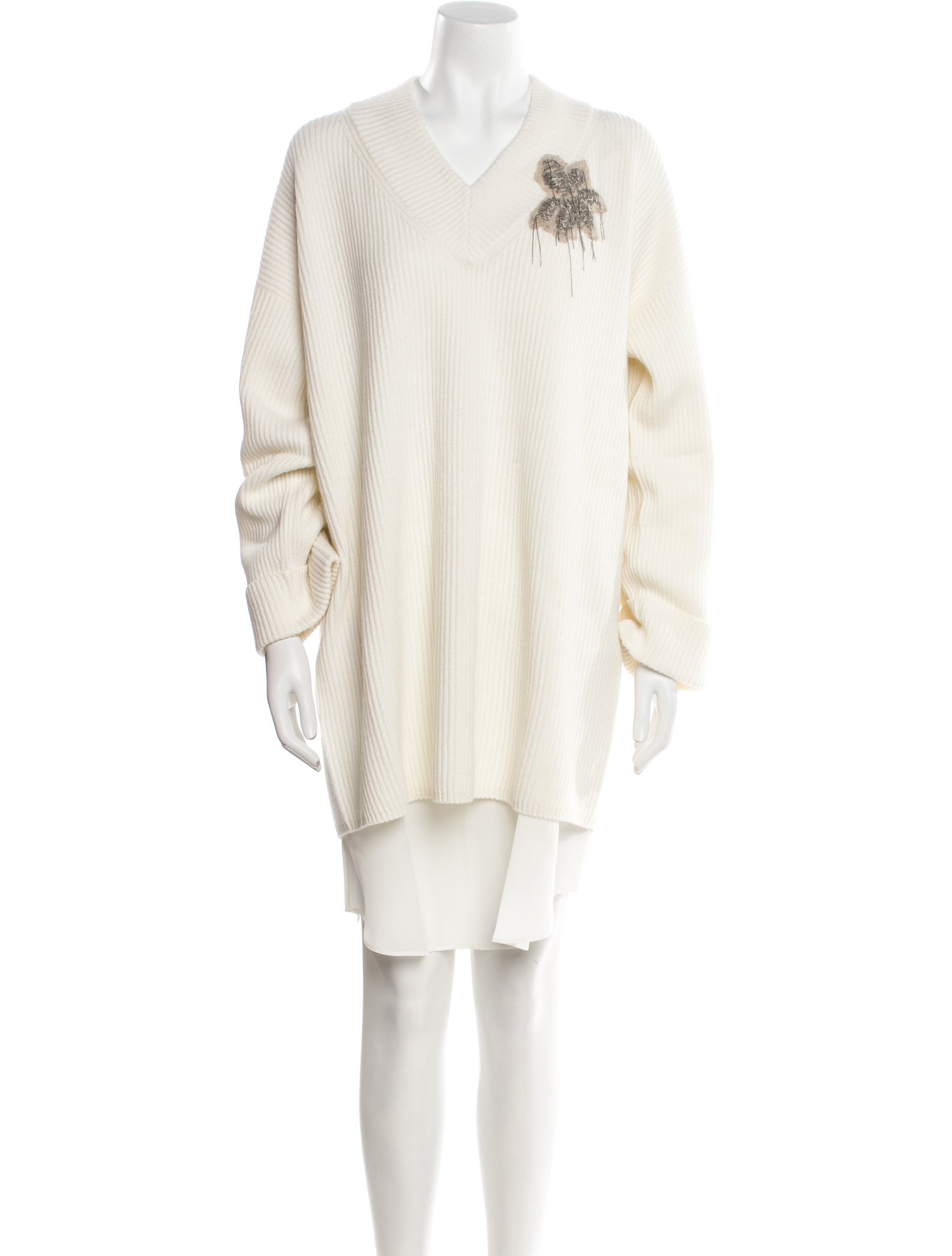 Brunello Cucinelli Cashmere Knee-Length Dress w/ Tags