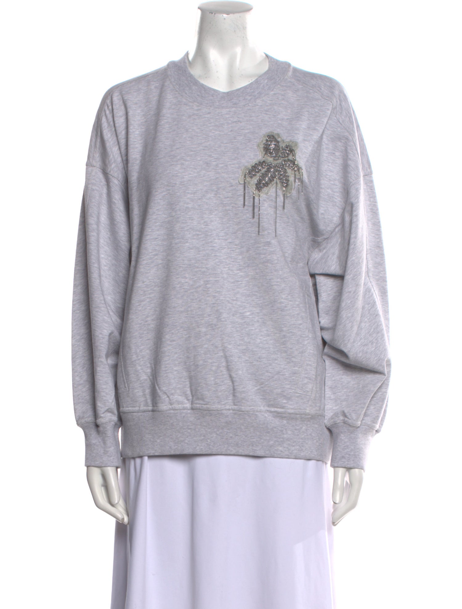 Brunello Cucinelli Crew Neck Long Sleeve Sweatshirt