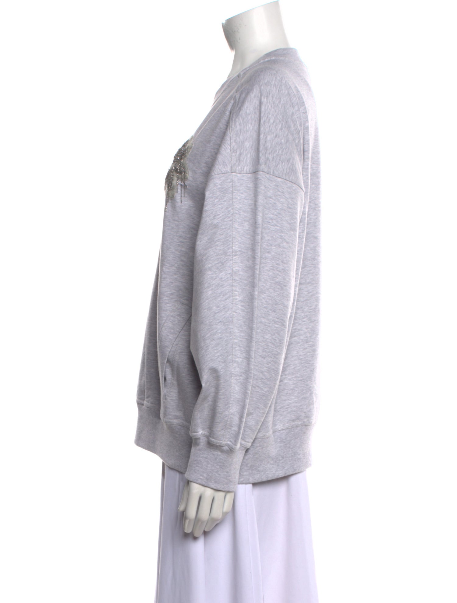 Brunello Cucinelli Crew Neck Long Sleeve Sweatshirt