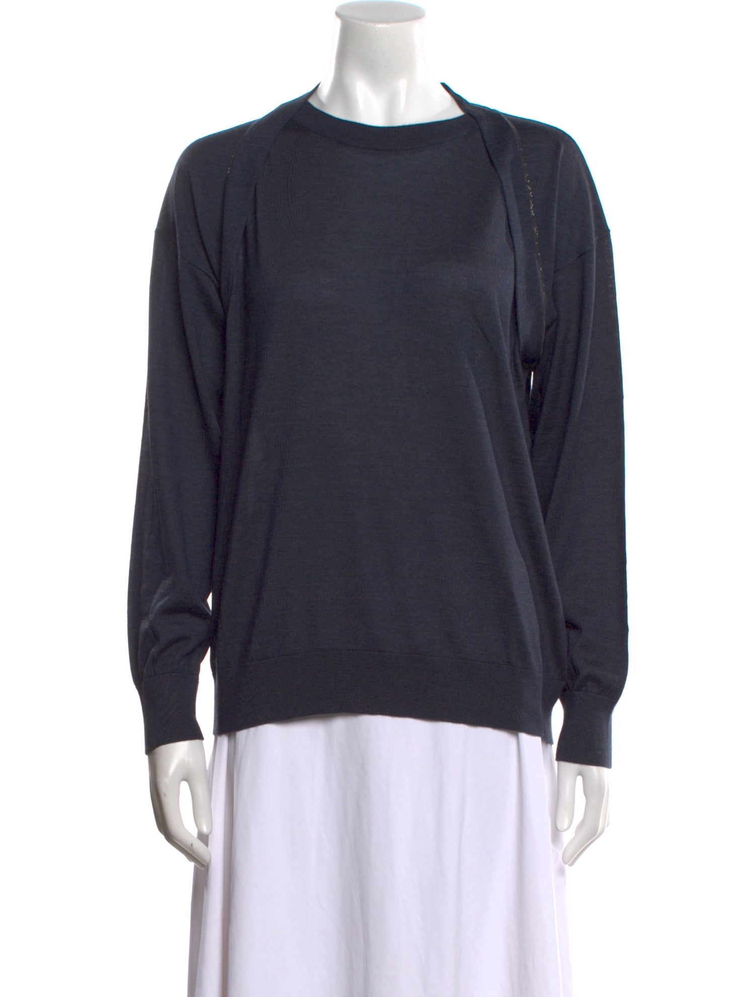 Brunello Cucinelli Cashmere Crew Neck Sweater w/ Tags