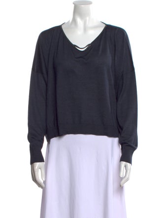 Brunello Cucinelli Cashmere V-Neck Sweater
