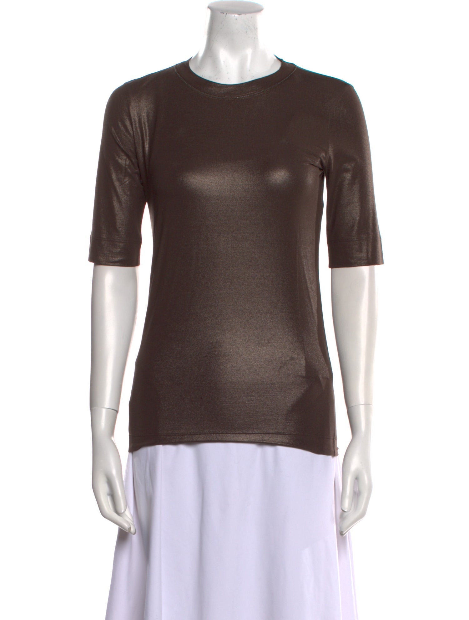 Brunello Cucinelli Crew Neck Short Sleeve T-Shirt