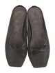 Brunello Cucinelli Leather Bow Accents Mules