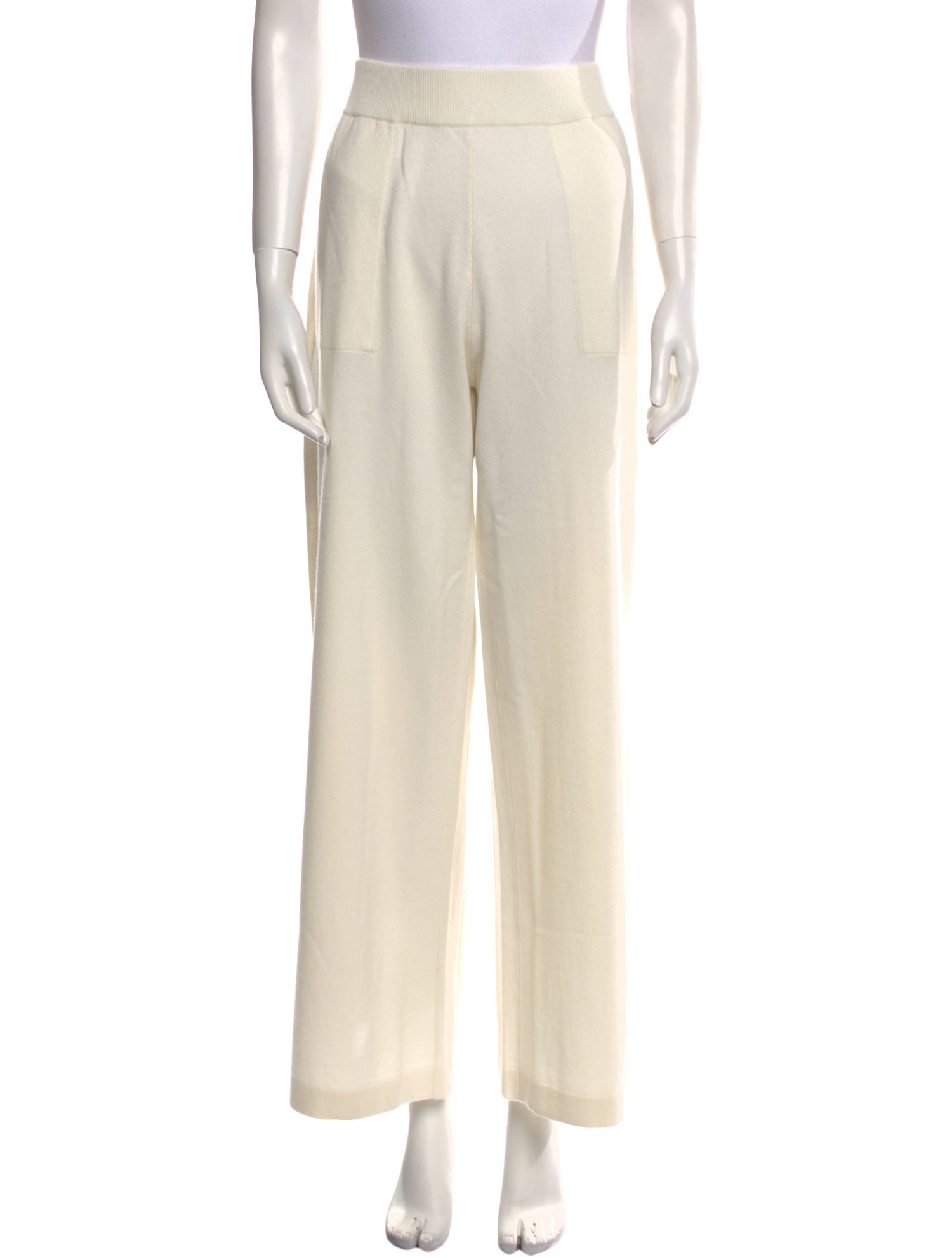 Brunello Cucinelli Cashmere Wide Leg Pants