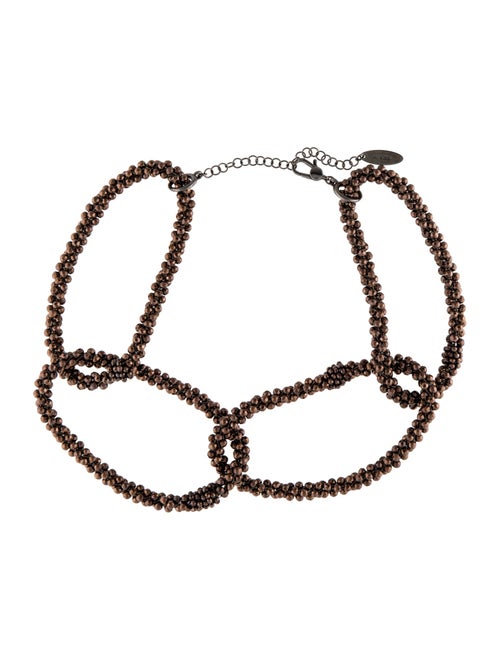 Brunello Cucinelli Beaded Chain Necklace