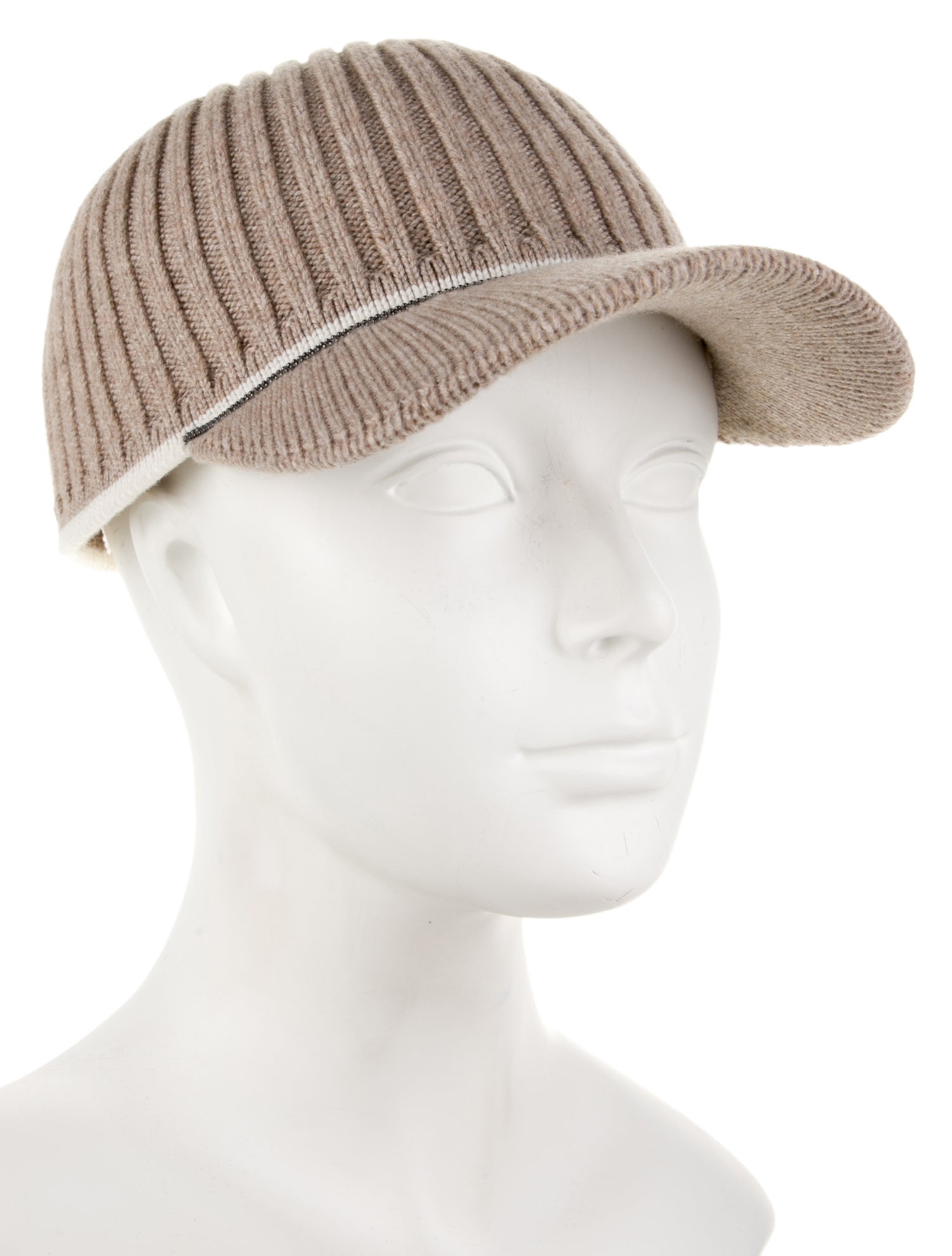 Brunello Cucinelli Wool Knit Baseball Hat