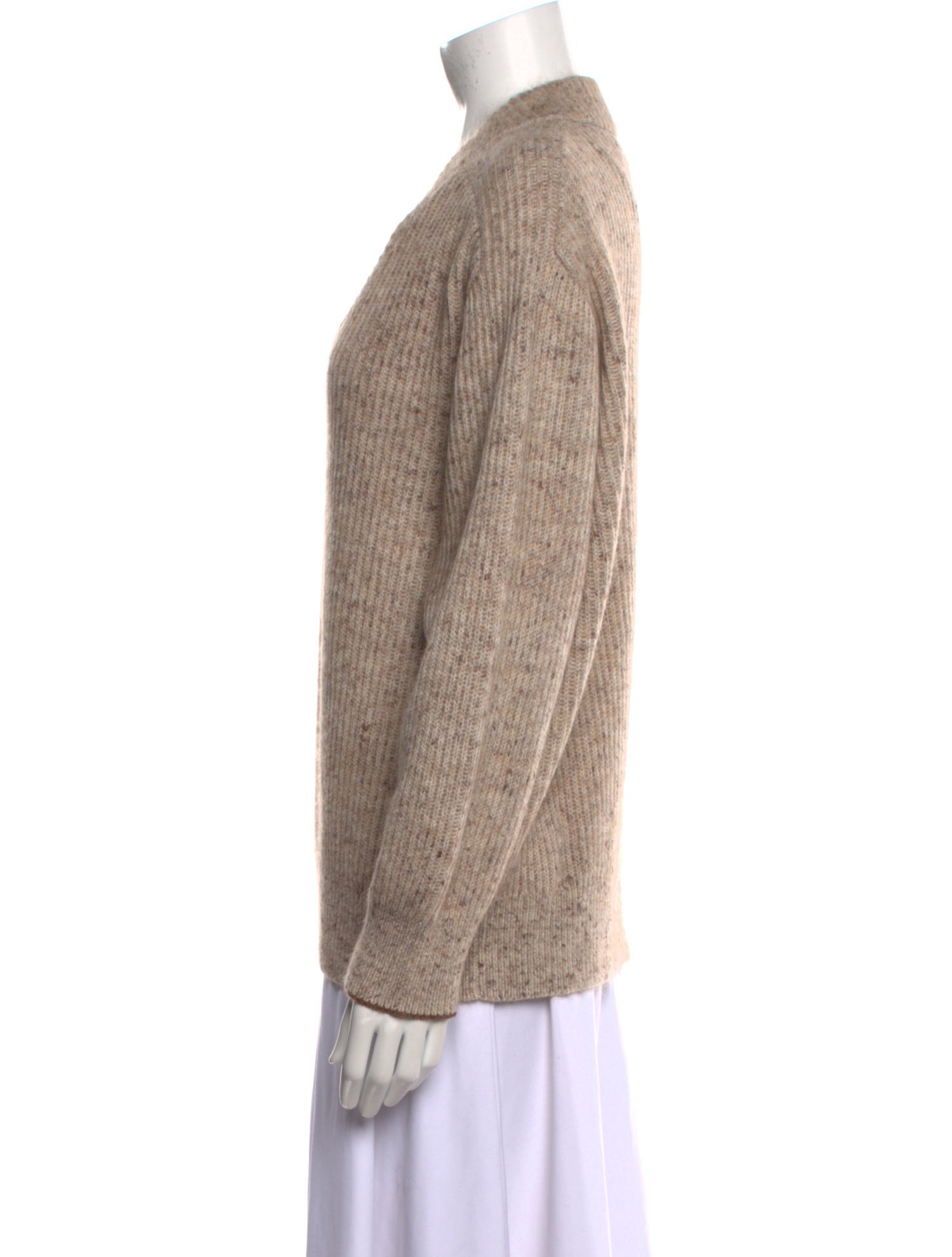 Brunello Cucinelli Wool V-Neck Sweater