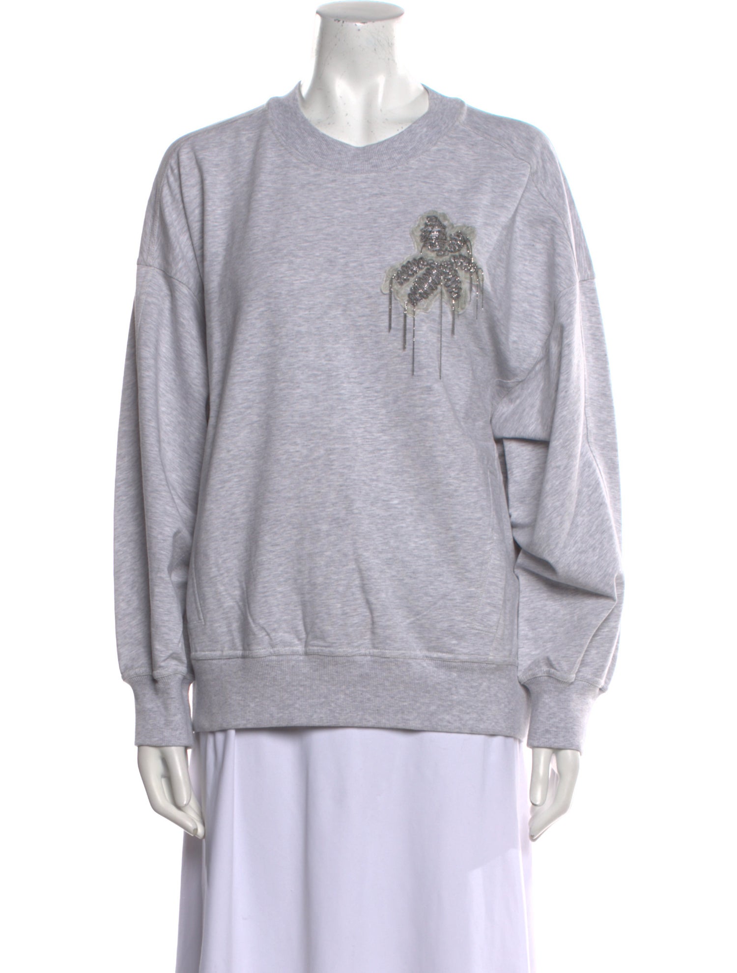 Brunello Cucinelli Crew Neck Long Sleeve Sweatshirt