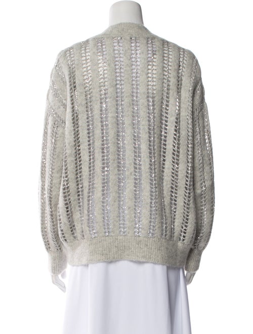 Brunello Cucinelli Wool Striped Sweater