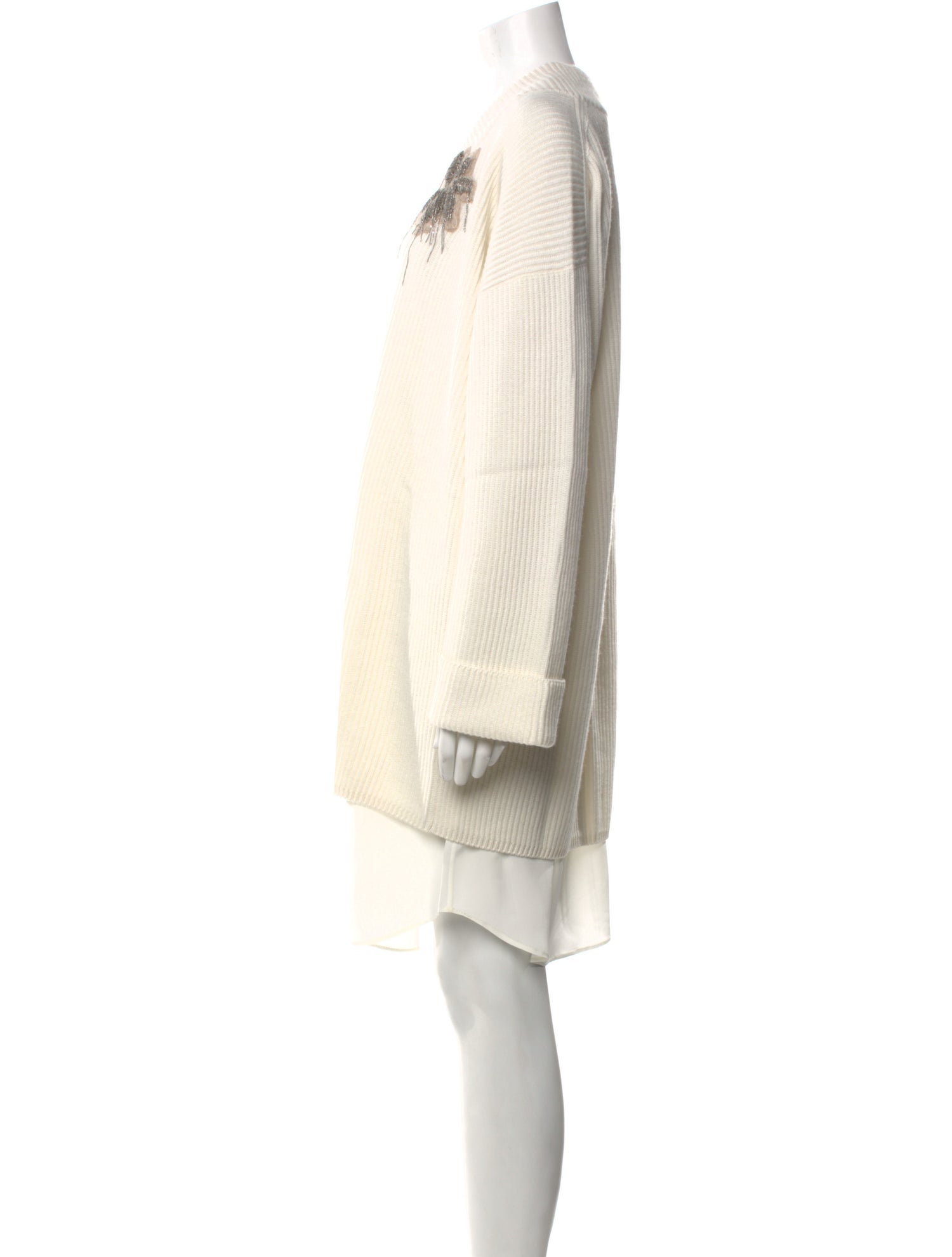 Brunello Cucinelli Cashmere Midi Length Dress w/ Tags