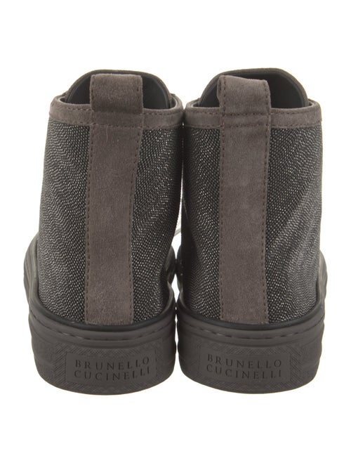 Brunello Cucinelli Printed Studded Accents Sneakers