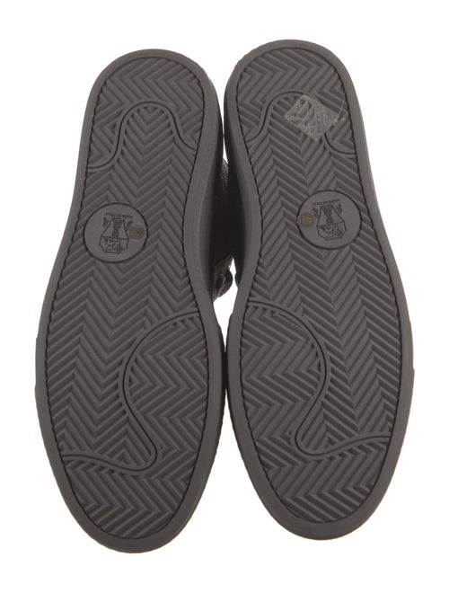 Brunello Cucinelli Suede Beaded Accents Sneakers