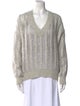 Brunello Cucinelli Wool V-Neck Sweater