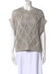 Brunello Cucinelli Cashmere Patterned Sweater