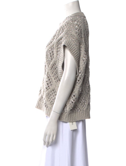 Brunello Cucinelli Cashmere Patterned Sweater
