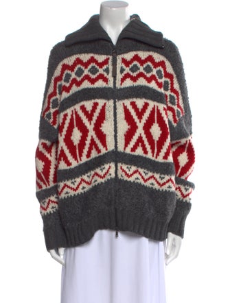 Brunello Cucinelli Cashmere Patterned Sweater